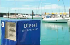  ?? ?? There’s no guarantee red diesel or fuel from marine pumps won’t contain some bio-fuel