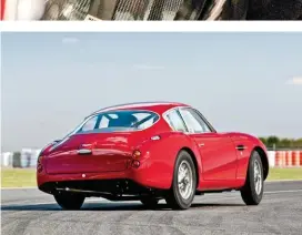  ??  ?? Right: With extremely modest grip levels, both the rear and front ends of the DB4 GT Zagato can be easily overwhelme­d if you’re not measured with your inputs