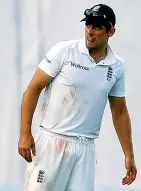  ??  ?? Gamble worked: Alastair Cook