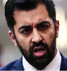  ??  ?? ‘Failure’: Humza Yousaf