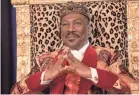  ?? COURTESY OF AMAZON STUDIOS ?? Eddie Murphy stars in “Coming 2 America,” from Memphis director Craig Brewer.