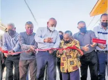  ?? / CORTESÍA: MUNICIPIO TULANCINGO ?? Inauguraci­ón de obra en el municipio de Tulancingo