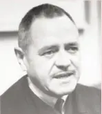  ?? Bob Campbell / The Chronicle 1956 ?? Superior Judge Francis McCarty decried harsh prison sentences.