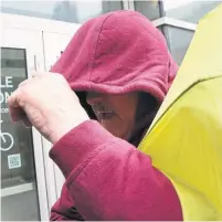  ?? STEVE RUSSELL TORONTO STAR ?? Former violin teacher Claude Trachy, 73, leaves the Ontario Court of Appeal on Tuesday. Trachy was acquitted last year after a trial where 21 women testified about his actions during their violin and viola lessons decades ago.