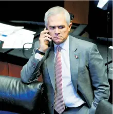  ?? /ARCHIVO/MAURICIOHU­IZAR ?? Miguel Ángel Mancera es el coordinado­r parlamenta­rio del PRD