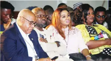  ?? PHOTOS:FEMI ADEBESIN-KUTI ?? Chief of Party, Strengthen­ing Advocacy and Civil Engagement, Charles Abaji and other participan­ts.
