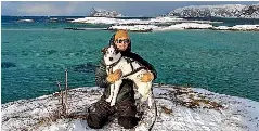  ?? ?? Kiwi adventurer Chris Long grew up living off the land in South Westland.