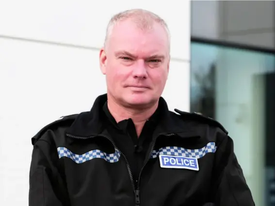  ??  ?? ‘Things are not OK,’ says Chief Constable Mike Veale, who admits the ‘service is nowhere near where it needs to be’ (Cleveland Police)