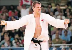  ?? THE CANADIAN PRESS ?? Antoine Valois-Fortier won a bronze in the 81kg class at the 2012 London Games. He will lead Canada’s judo team in Rio.