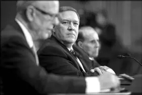  ?? AL DRAGO / THE NEW YORK TIMES FILE (2017) ?? Mike Pompeo is President Donald Trump’s pick to replace Secretary of State Rex Tillerson.