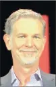  ?? PHOTO: REUTERS ?? Netflix chief executive Reed Hastings