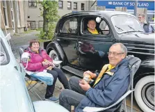  ?? 15_T38_Motorfest_05 ?? Emma and Les Norris picnicking with David and Morag Paul.