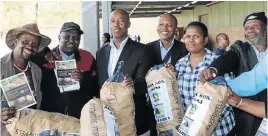  ??  ?? An initiative by Eastern Cape state entities and Potato SA turned former subsistenc­e farmers into commercial farmers.