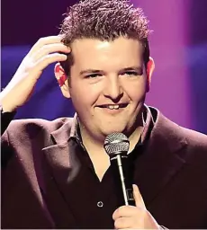  ??  ?? ‘Not himself’: Kevin Bridges had to cut his show short