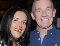  ??  ?? Gerard with Catherine McArdle, Cooley.