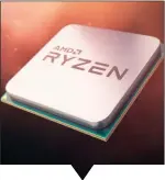  ??  ?? Ryzen will work with AMD’s new AM4 platform.