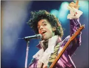  ?? AP FILE ?? Prince performs at the Forum in Inglewood, Calif., on Feb. 18, 1985. A reworked tape of the concert that captures Prince & The Revolution at their peak is coming next month. ‘Prince and The Revolution: Live’ will be released June 3 in a variety of formats.
