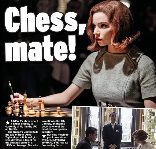 Anya Taylor-Joy to play chess prodigy in The Queen's Gambit, a new