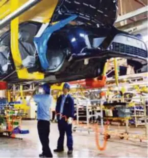  ?? WEBSITE PIC ?? Bermaz Auto Bhd expects to export about 10 per cent more cars this year than the 11,300 units in financial year 2018, as it aims to keep its status as Malaysia’s largest car exporter.