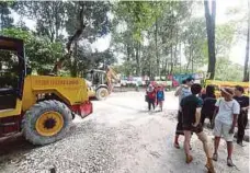  ??  ?? Taman Tun Dr Ismail residents have been protesting the TRK developmen­t for fear that their ‘last green lung’ would be in jeopardy.