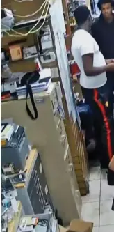  ??  ?? Footage: Video shows ‘erratic’ George Floyd in the store and, right, being arrested by Derek Chauvin minutes later