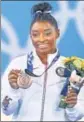  ?? REUTERS ?? While in Japan, Biles trained secretly at the facilities of Juntendo University.