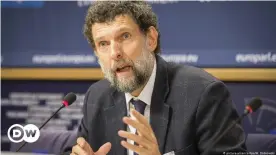  ??  ?? Though he has never been convicted of a crime Osman Kavala has been jailed for over three years