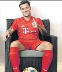  ?? FOTO: BAYERN ?? Philippe Coutinho (27) prioriza la Premier tras el Bayern