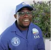  ??  ?? Western Cape DA leader Bonginkosi Madikizela