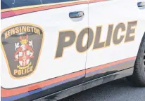  ?? ?? The Town of Kensington is exploring options to replace a wrecked police cruiser.