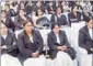  ?? HT PHOTO ?? Women lawyers during the felicitati­on function organised on Thursday.