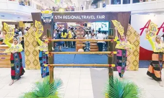  ??  ?? The TPB 5th Regional Travel Fair at the Limketkai Center in Cagayan de Oro.