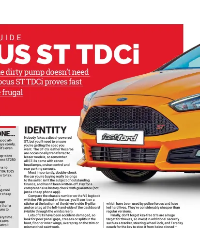 Ford Focus ST buying guide