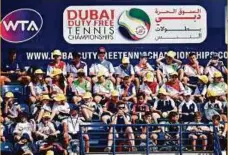  ?? Ahmed Ramzan/Gulf News ?? The opening day of the men’s championsh­ips witnessed some close action at the Dubai Stadium yesterday.