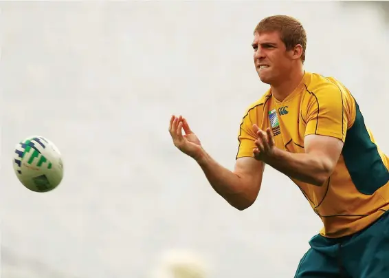  ?? PICTURE: Getty Images ?? Tragic loss: Wallaby star Dan Vickerman