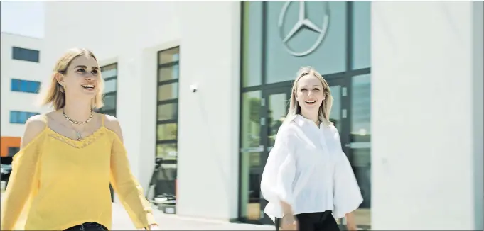 ?? [ Beigestell­t ] ?? Das Mercedes-Benz Headquarte­r in Eugendorf bei Salzburg wurde 2019 bezogen.
