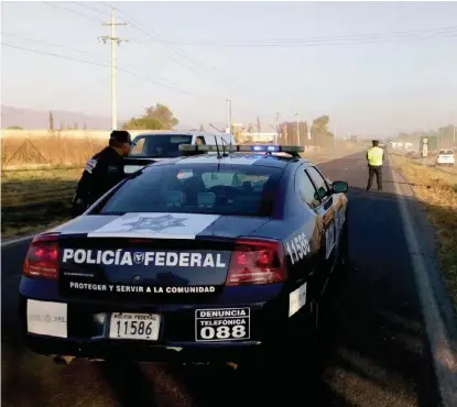  ?? APOLONIA AMAYO ?? La Policía Federal los detectó durante operativos.