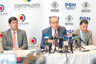  ??  ?? DESDE QUE SE DECRETÓ LA EMERGENCIA POR LA COVID-19, los entes de control iniciaron una cruzada en el país, con el fin de que los dineros públicos no fueran malversado­s en la contrataci­ón para atender la crisis.