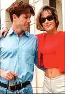  ??  ?? FRIENDS: Tara Palmer-Tomkinson with her pal Joe Simon in LA in 1998