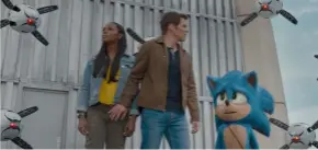  ??  ?? Sonic The Hedgehog was a lot better than the original trailer suggested it would be, to Nick’s eternal relief.