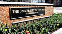  ??  ?? The University of Dayton expects this year’s graduates will owe about $5,000 less than students who graduated last spring.