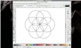  ??  ?? Inkscape helps you draw shapes, diagrams, sacred geometry, something, something, Fibonacci sequence and so on and so on.