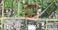  ?? FILE GRAPHIC ?? Cinquez Park will take up 13 acres, and include a 2-acre wetland, dog park, treehouse, walking paths and playground.