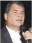  ??  ?? Rafael Correa