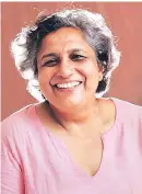  ??  ?? Naz India Foundation founder Anjali Gopalan. Early on in her career, she met a young boy who was given shock treatment to cure his “homosexual­ity”. At that time, she realised that there were very few support groups he could turn to, and fewer role models he could look up to