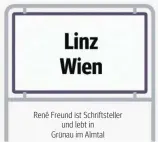  ??  ?? René Freund ist Schriftste­ller und lebt in Grünau im Almtal