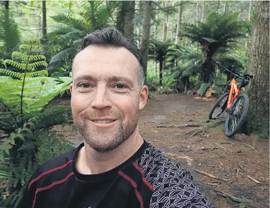  ??  ?? Friends says Kieran McDonogh fell in love with Rotorua and was often mountain biking in the forest.