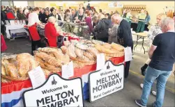  ??  ?? The East Midlands Food Festival returns to Melton Mowbray.