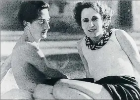  ?? . ?? Dalí y Gala, poco después de conocerse en Cadaqués, en 1929