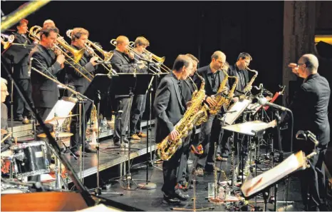  ?? FOTO: GRASMUCK JUERGEN ?? Ist heute um 21 Uhr zu hören: die Big Band Club Dornbirn feat. George Nußbaumer.